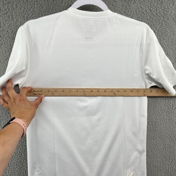 Merrell Morpheus T-shirt Ecru Mens Small UPF 20+ - Picture 7 of 12